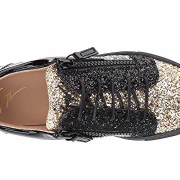 Giuseppe Zanotti kids Glitter sneakers - Picture 4 of 6